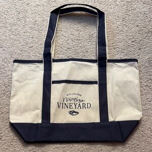 NWOT Martha's Vineyard Canvas Tote Bag